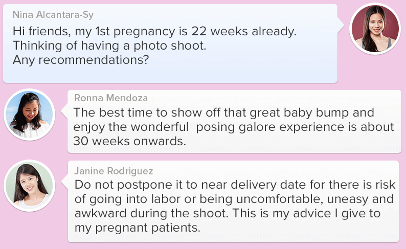 pregnant moms sharing experience_1