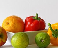 Numbers of fruits and vegetables