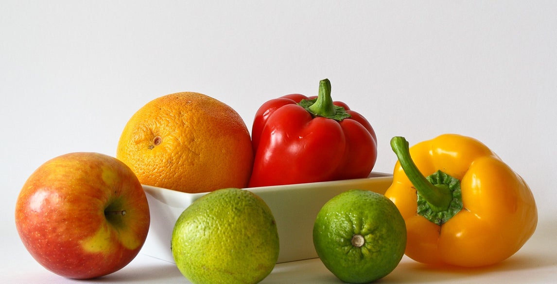 Numbers of fruits and vegetables