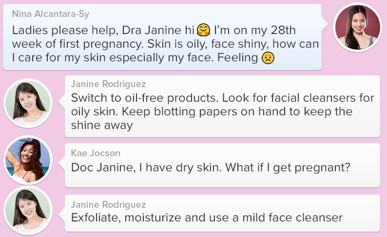 Pregnant moms sharing experience together_1