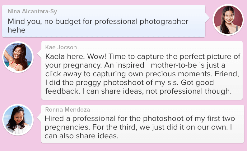 pregnant moms sharing experience_2