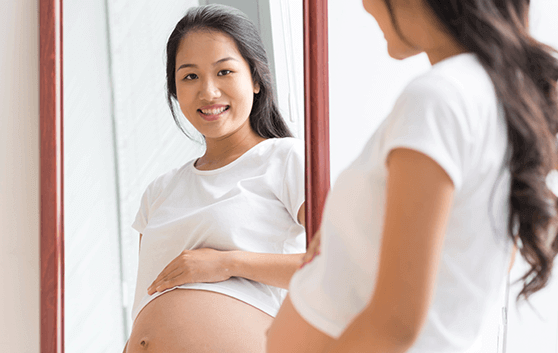 Pregnancy needs confident